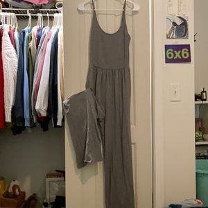 S Wild fable floor length jumpsuit short sleeve